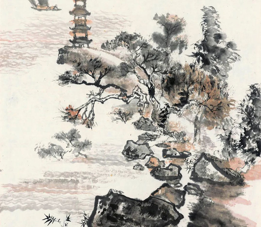  千家万法镕成我：程十发山水画研究展开展