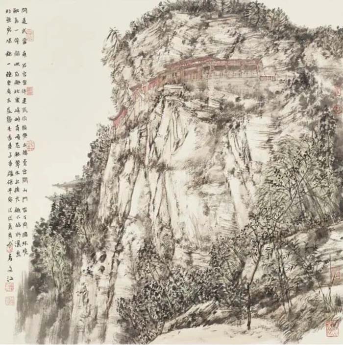 志道·游艺：中国国家画院六人展今日在湖北美术馆隆重开幕