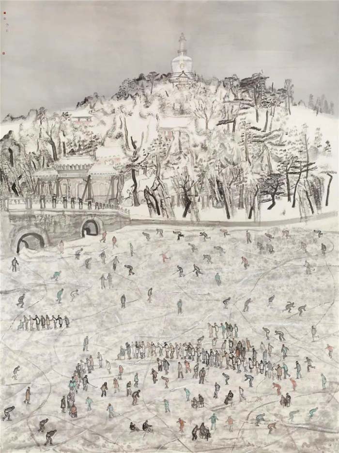 志道·游艺：中国国家画院六人展今日在湖北美术馆隆重开幕