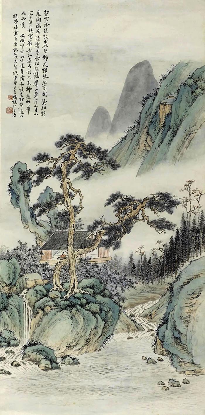 记冯超然对陆俨少的影响