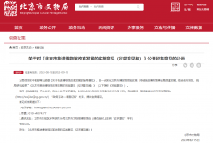 <b>北京鼓励支持“微博物馆”“类博物馆”挂牌开放</b>