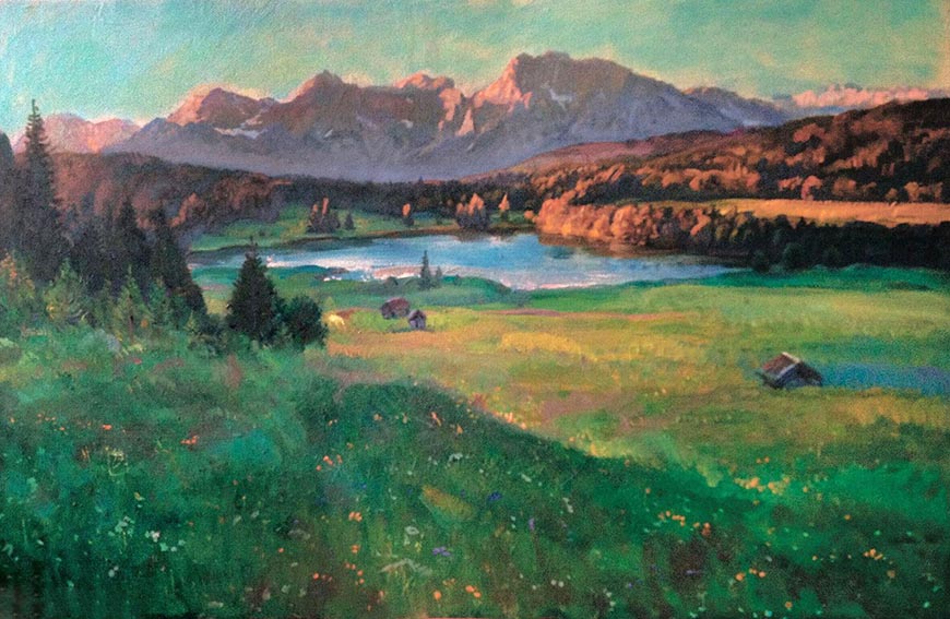 对真善美凝聚的向往：潘义奎油画展即将亮相国家画院