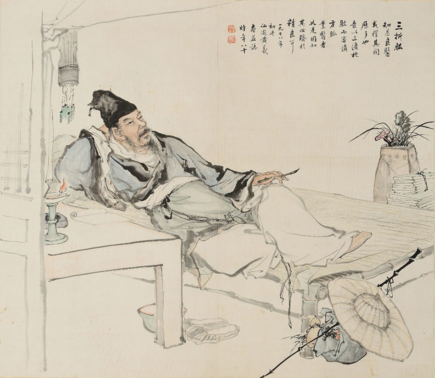  古逸之风：黄羲中国画展今日在中国美术馆开展