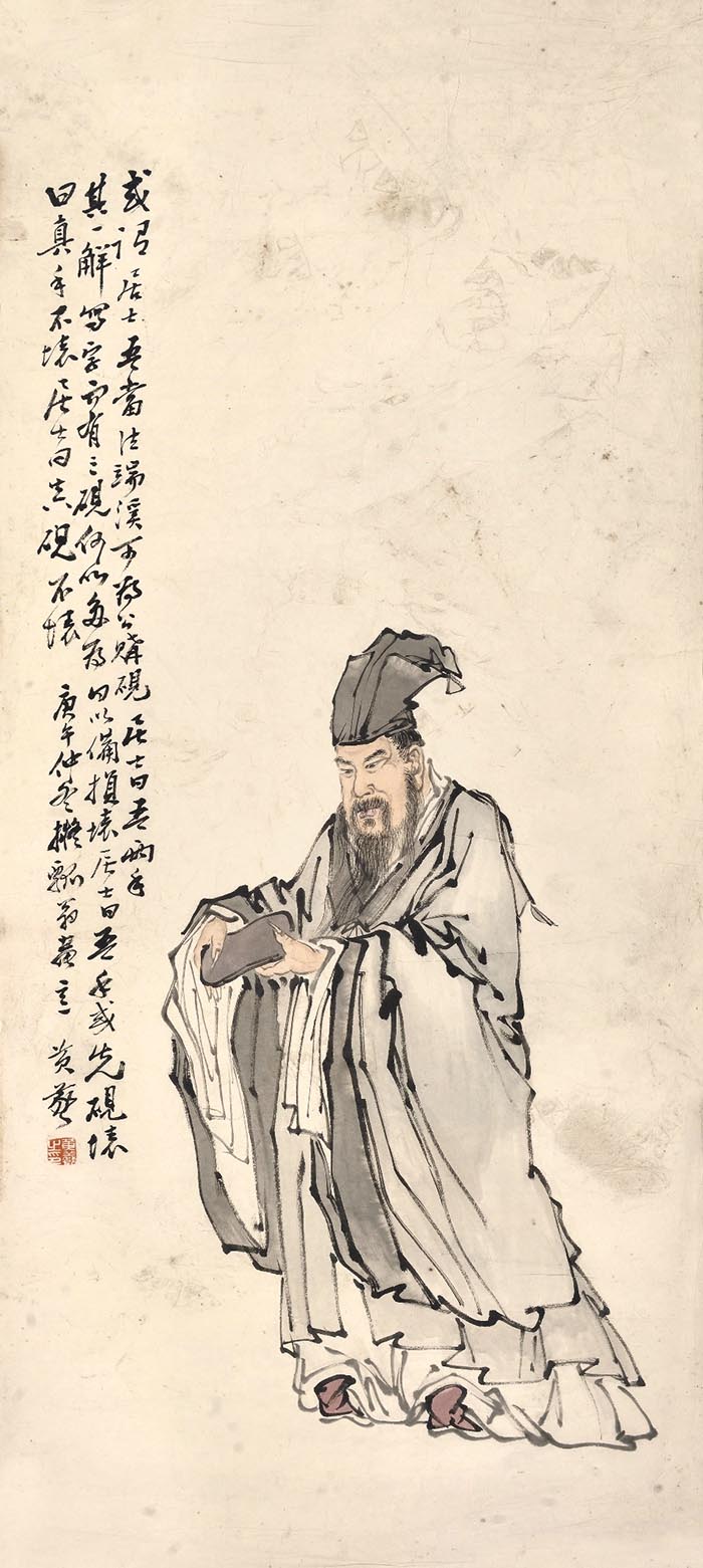  古逸之风：黄羲中国画展今日在中国美术馆开展
