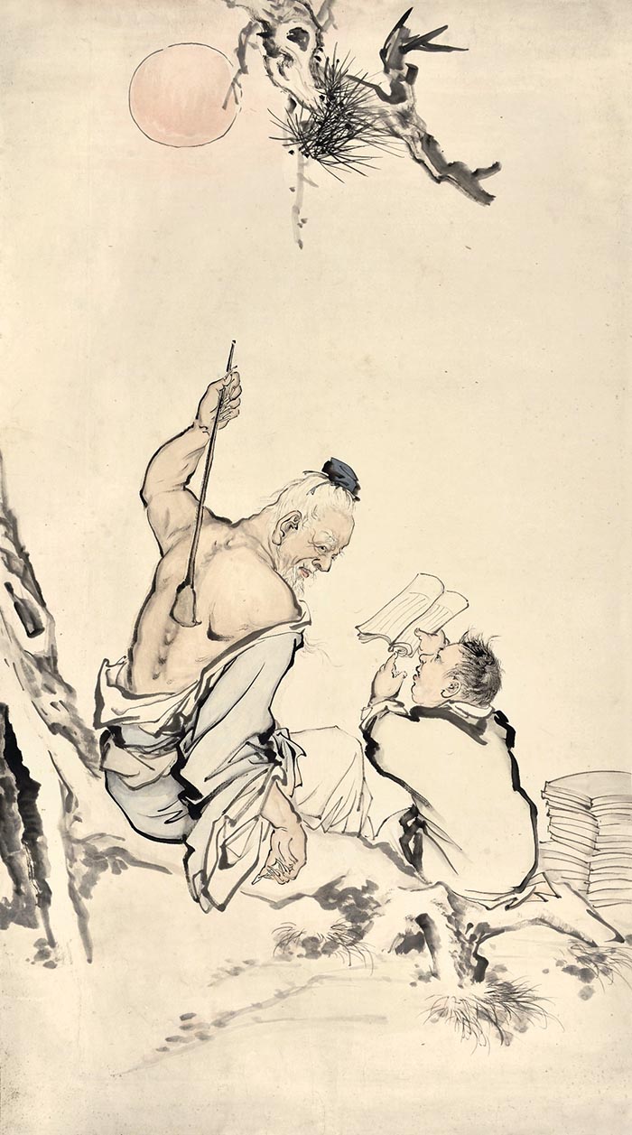  古逸之风：黄羲中国画展今日在中国美术馆开展