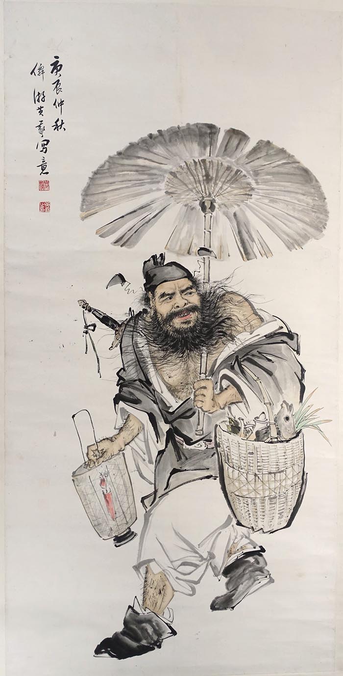  古逸之风：黄羲中国画展今日在中国美术馆开展