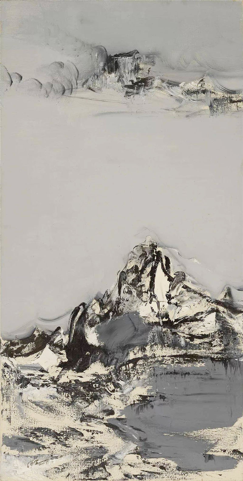 《雪后》