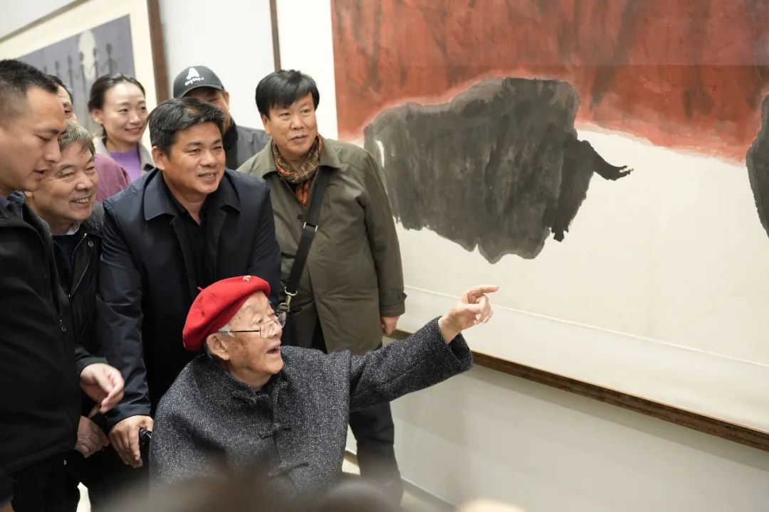 国风猎猎:周韶华艺术研究展今日在中国国家画院隆重开幕