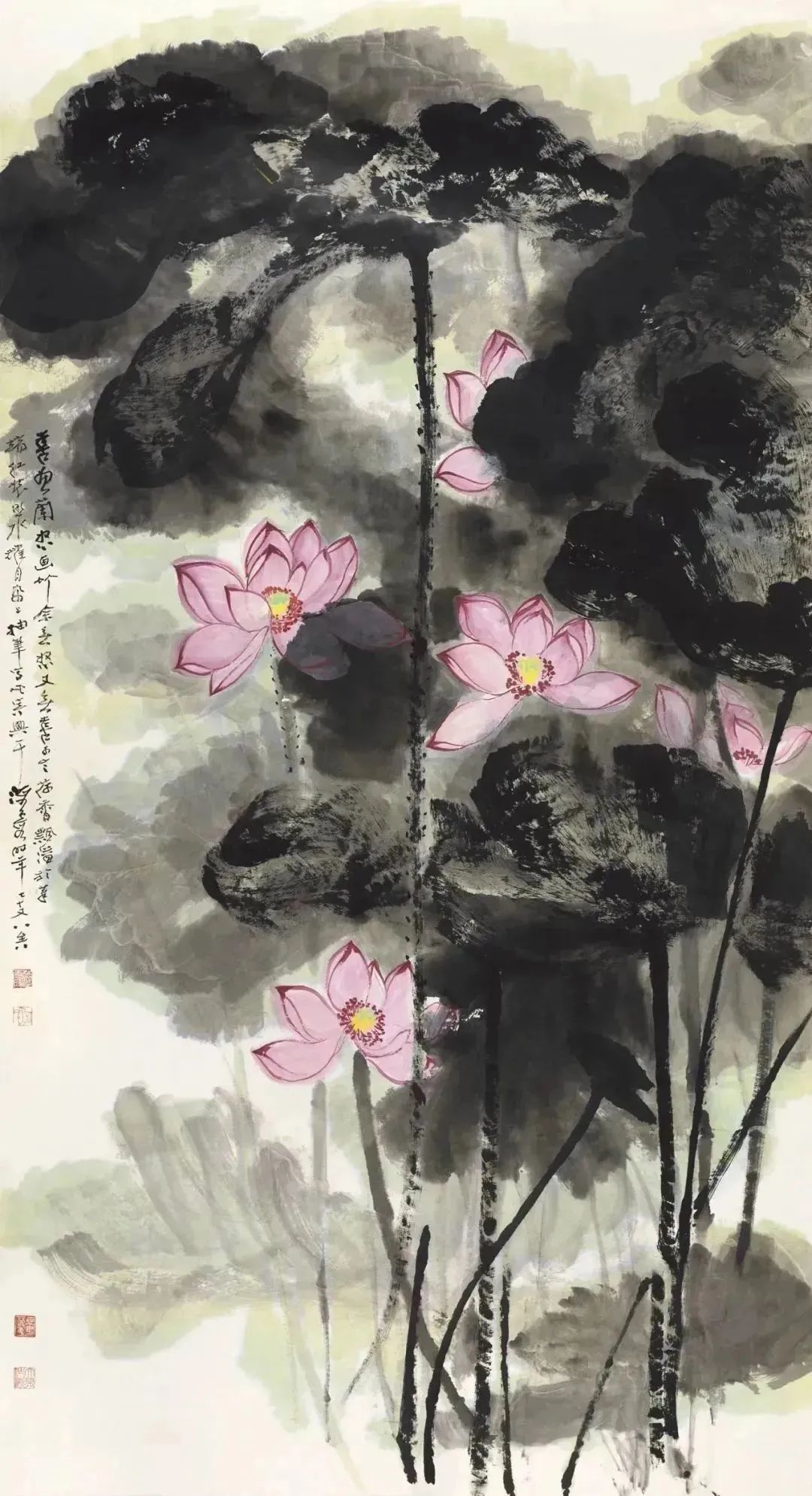 何海霞·郦海粮师生作品展在荣宝斋大厦开展