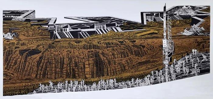 第八届全国女画家作品展在山东美术馆开幕