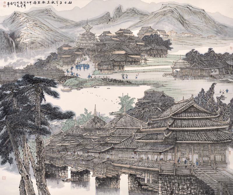 壮美广西:漓江画派二十年作品展