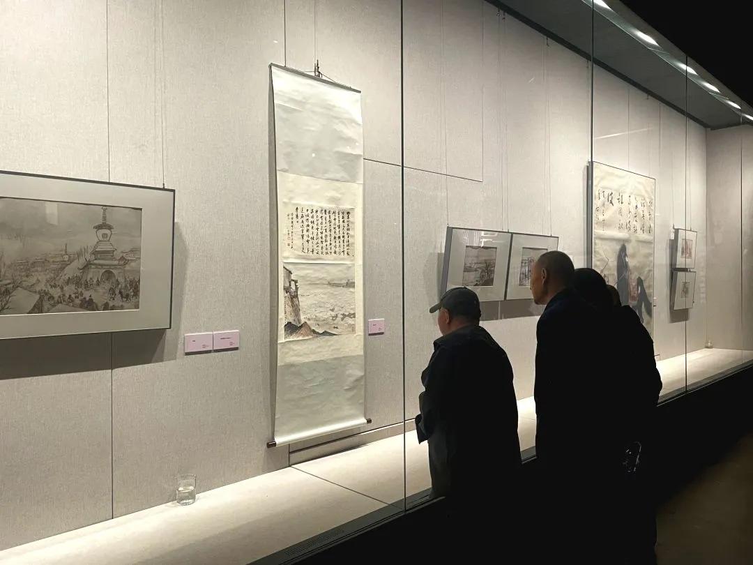 “塞外驼铃：关山月1940年代西北写生与敦煌临摹专题展”在新疆美术馆开幕