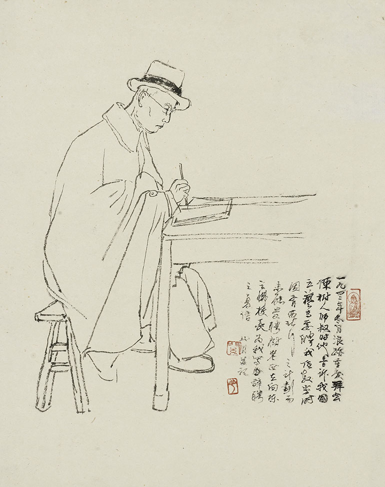 “塞外驼铃：关山月1940年代西北写生与敦煌临摹专题展”在新疆美术馆开幕