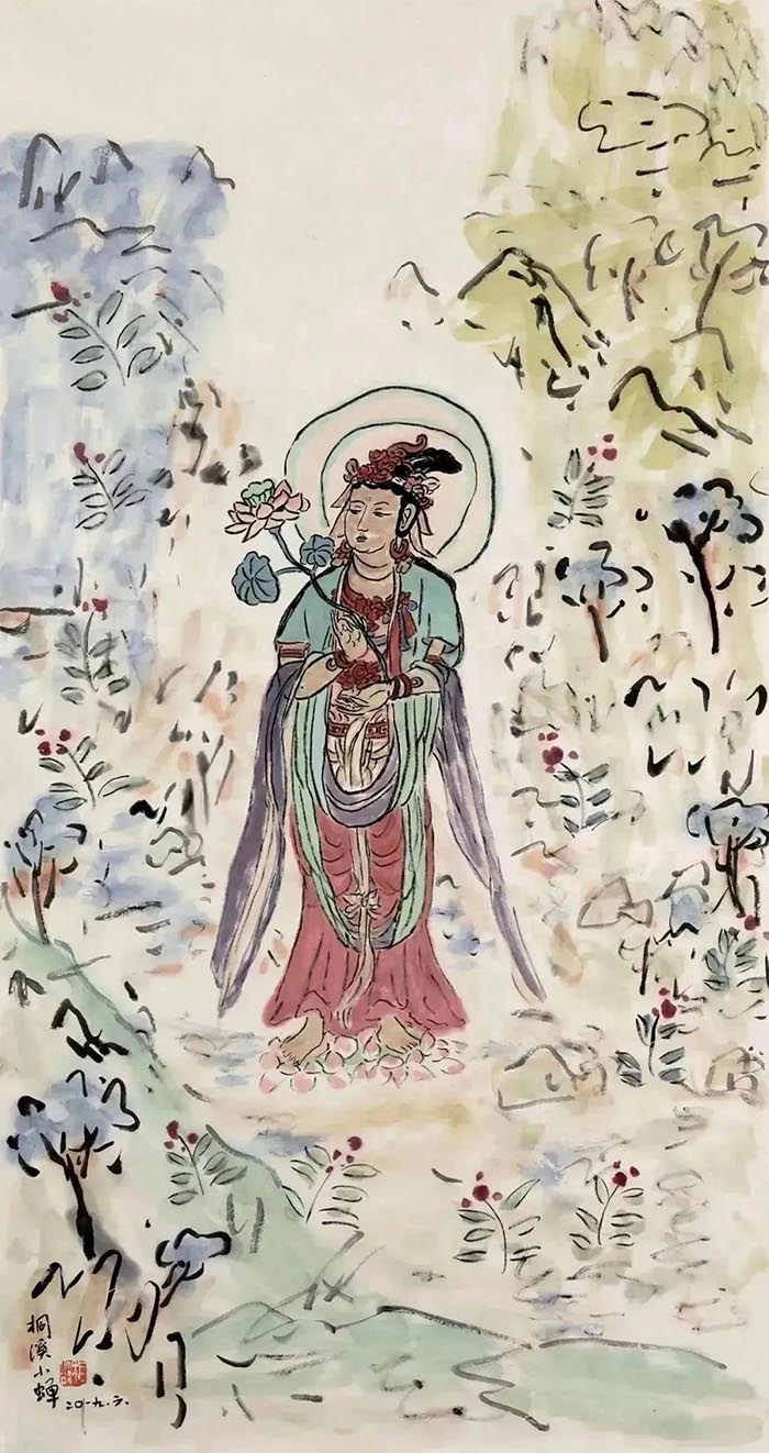 桐溪小蝉个展“我见青山多妩媚”
