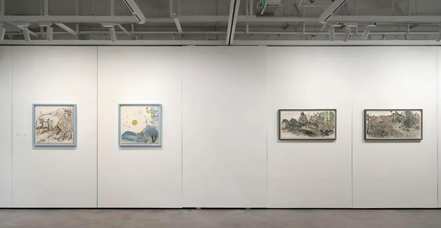 桐溪小蝉个展“我见青山多妩媚”