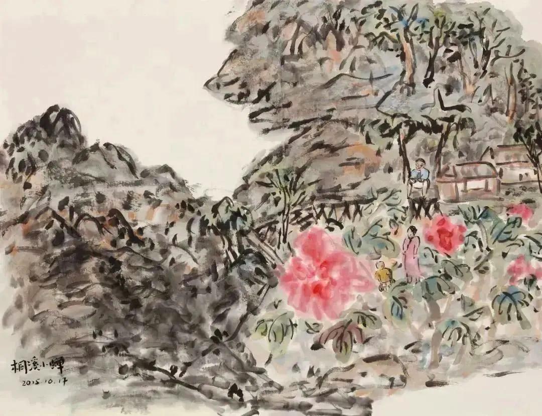 桐溪小蝉个展“我见青山多妩媚”