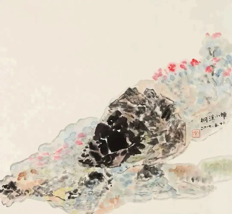 桐溪小蝉个展“我见青山多妩媚”