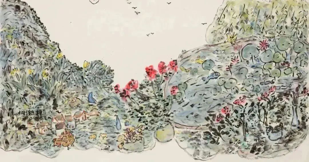 桐溪小蝉个展“我见青山多妩媚”