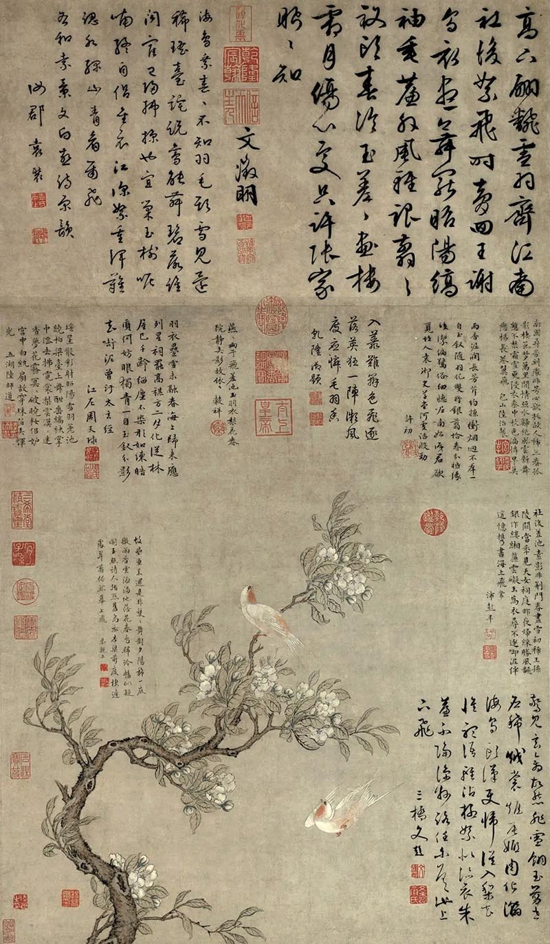  河上花：中国花鸟画之道特展揭幕 13米八大山人《河上花》全卷呈现