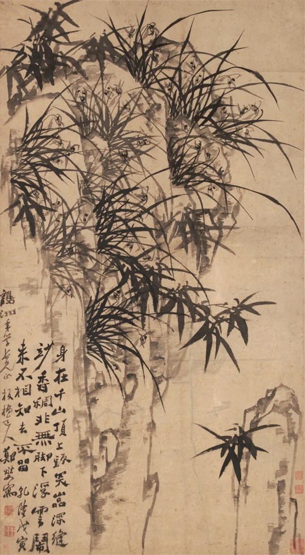  河上花：中国花鸟画之道特展揭幕 13米八大山人《河上花》全卷呈现