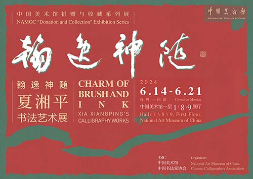 夏湘平书法艺术展 翰逸神随采飞扬