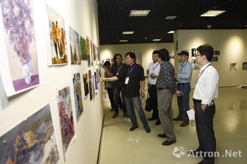 “山东省十艺节美展”在山东美术馆完成初评