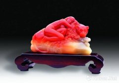 寿山石雕是减法 一石一色难造假