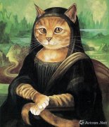 英国用猫现经典艺术名作