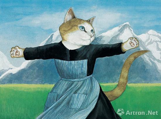 英国用猫现经典艺术名作